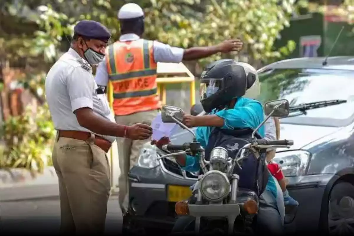 Traffic Challan